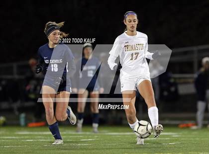 Thumbnail 2 in Thomaston vs East Catholic (CIAC Class S Semifinal) photogallery.