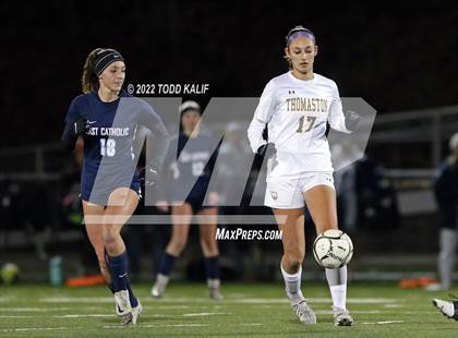 Thumbnail 3 in Thomaston vs East Catholic (CIAC Class S Semifinal) photogallery.