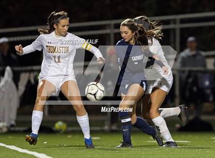 Thumbnail 2 in Thomaston vs East Catholic (CIAC Class S Semifinal) photogallery.