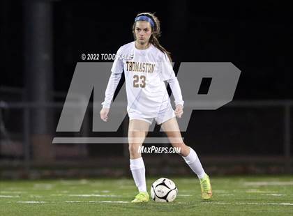 Thumbnail 3 in Thomaston vs East Catholic (CIAC Class S Semifinal) photogallery.