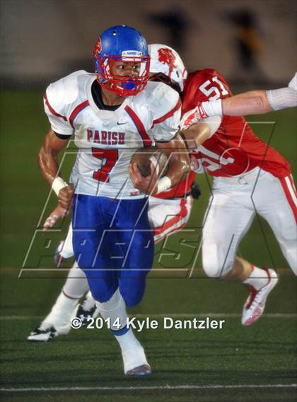 Thumbnail 1 in Grapevine Faith Christian vs. Parish Episcopal (TAPPS Division 2 Quarterfinal) photogallery.