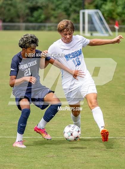 Thumbnail 1 in Spring Creek vs. NCSSM: Durham (NCSCA Kickoff Classic) photogallery.