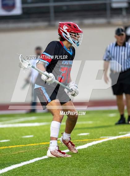 Thumbnail 3 in Cardinal Gibbons vs. Charlotte Catholic (NCHSAA 4A Final) photogallery.