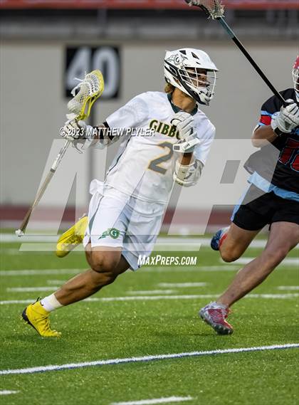 Thumbnail 3 in Cardinal Gibbons vs. Charlotte Catholic (NCHSAA 4A Final) photogallery.