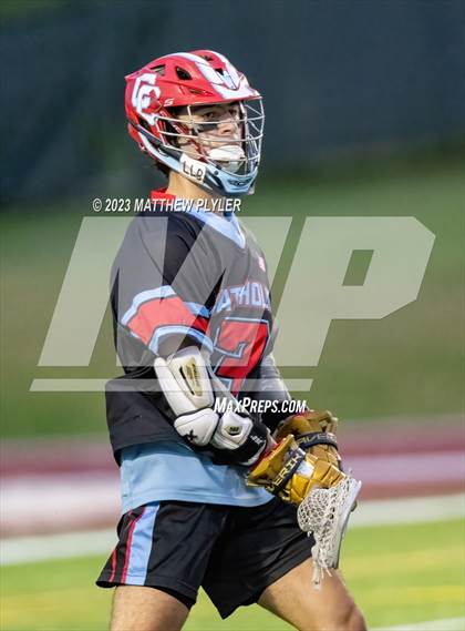 Thumbnail 1 in Cardinal Gibbons vs. Charlotte Catholic (NCHSAA 4A Final) photogallery.