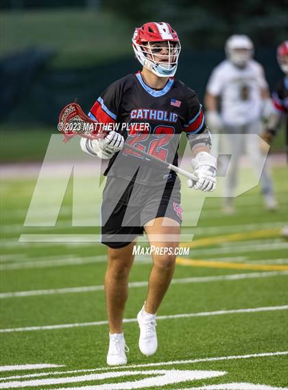 Thumbnail 1 in Cardinal Gibbons vs. Charlotte Catholic (NCHSAA 4A Final) photogallery.