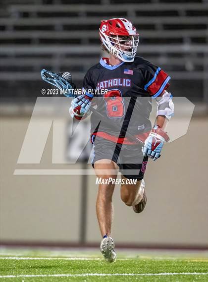 Thumbnail 3 in Cardinal Gibbons vs. Charlotte Catholic (NCHSAA 4A Final) photogallery.