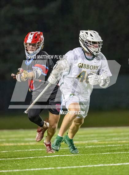 Thumbnail 2 in Cardinal Gibbons vs. Charlotte Catholic (NCHSAA 4A Final) photogallery.