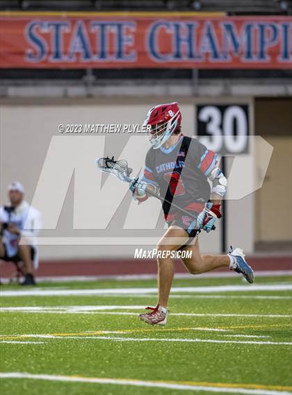 Thumbnail 3 in Cardinal Gibbons vs. Charlotte Catholic (NCHSAA 4A Final) photogallery.