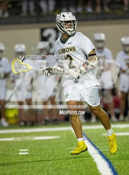 Thumbnail 3 in Cardinal Gibbons vs. Charlotte Catholic (NCHSAA 4A Final) photogallery.