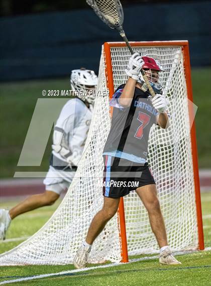 Thumbnail 1 in Cardinal Gibbons vs. Charlotte Catholic (NCHSAA 4A Final) photogallery.