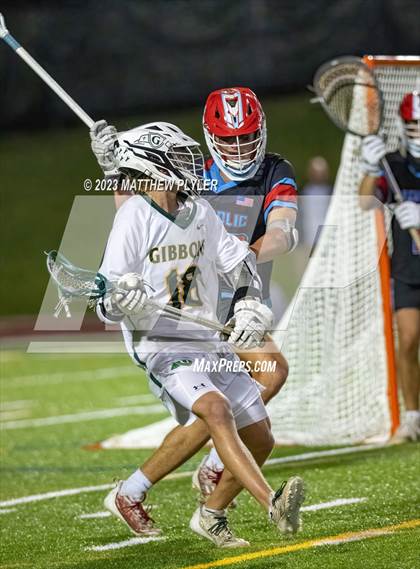 Thumbnail 3 in Cardinal Gibbons vs. Charlotte Catholic (NCHSAA 4A Final) photogallery.