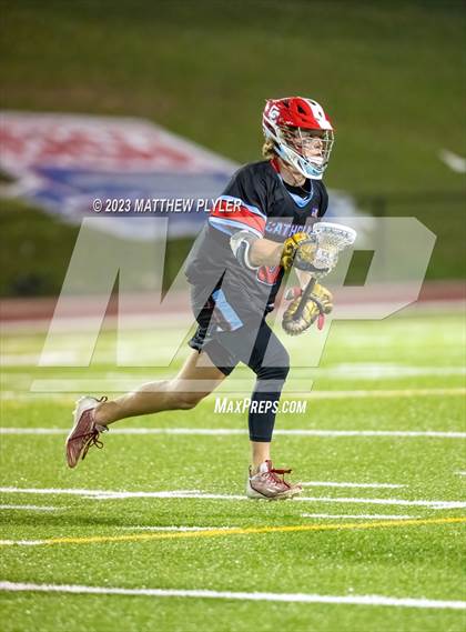 Thumbnail 1 in Cardinal Gibbons vs. Charlotte Catholic (NCHSAA 4A Final) photogallery.