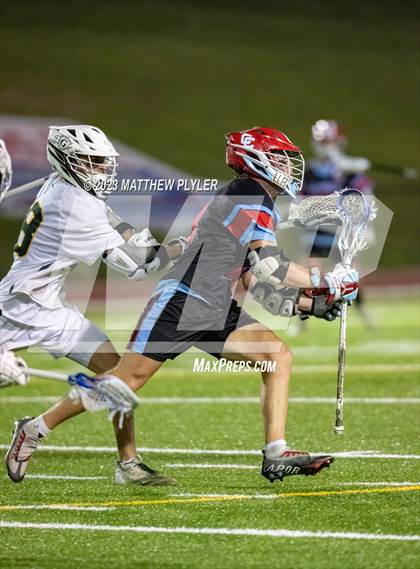 Thumbnail 3 in Cardinal Gibbons vs. Charlotte Catholic (NCHSAA 4A Final) photogallery.