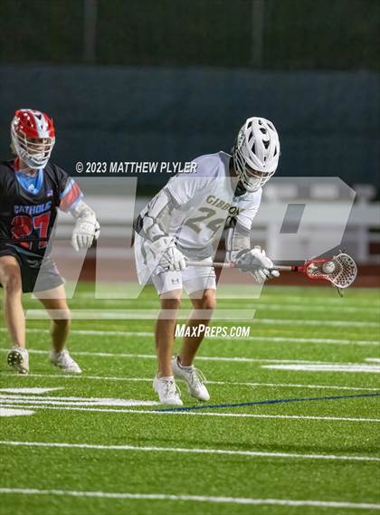 Thumbnail 2 in Cardinal Gibbons vs. Charlotte Catholic (NCHSAA 4A Final) photogallery.
