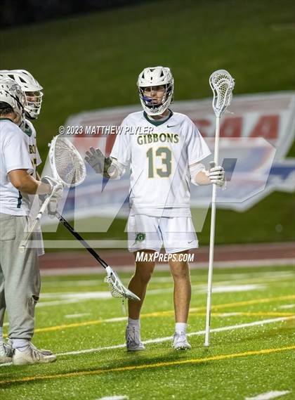 Thumbnail 2 in Cardinal Gibbons vs. Charlotte Catholic (NCHSAA 4A Final) photogallery.