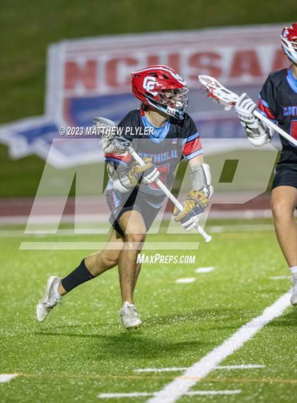 Thumbnail 3 in Cardinal Gibbons vs. Charlotte Catholic (NCHSAA 4A Final) photogallery.