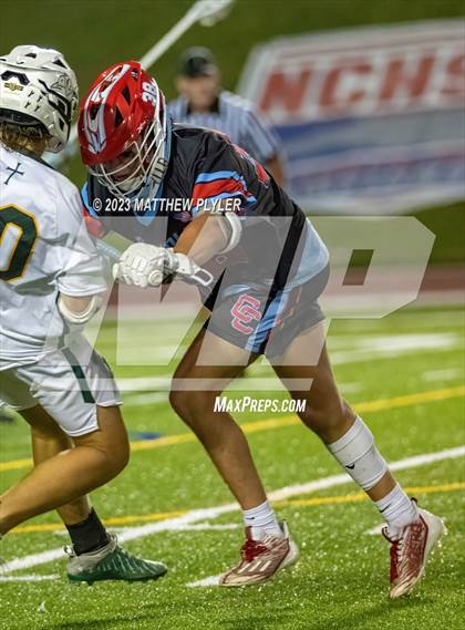 Thumbnail 3 in Cardinal Gibbons vs. Charlotte Catholic (NCHSAA 4A Final) photogallery.