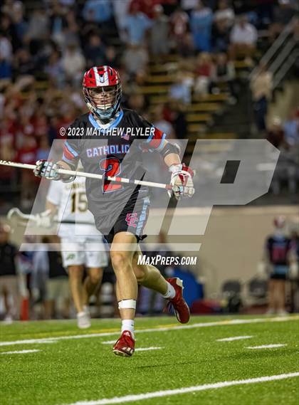 Thumbnail 2 in Cardinal Gibbons vs. Charlotte Catholic (NCHSAA 4A Final) photogallery.