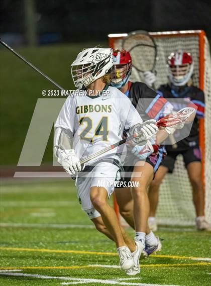 Thumbnail 1 in Cardinal Gibbons vs. Charlotte Catholic (NCHSAA 4A Final) photogallery.