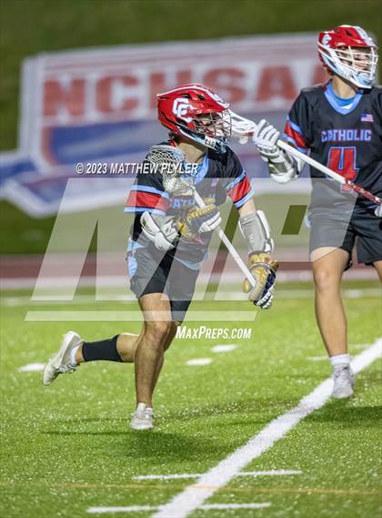 Thumbnail 1 in Cardinal Gibbons vs. Charlotte Catholic (NCHSAA 4A Final) photogallery.