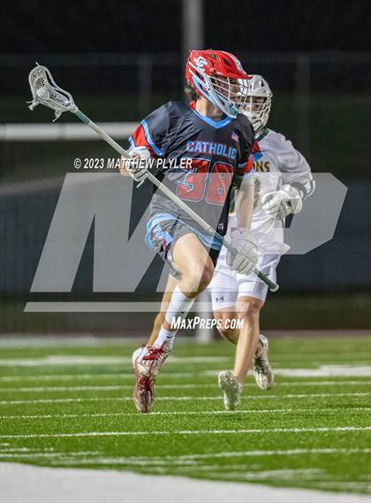 Thumbnail 1 in Cardinal Gibbons vs. Charlotte Catholic (NCHSAA 4A Final) photogallery.