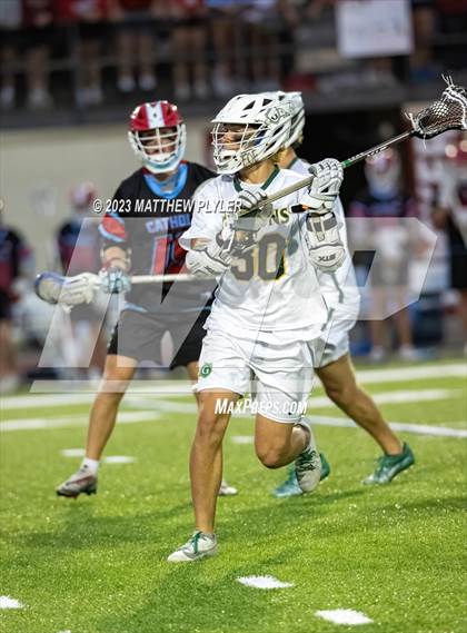 Thumbnail 2 in Cardinal Gibbons vs. Charlotte Catholic (NCHSAA 4A Final) photogallery.