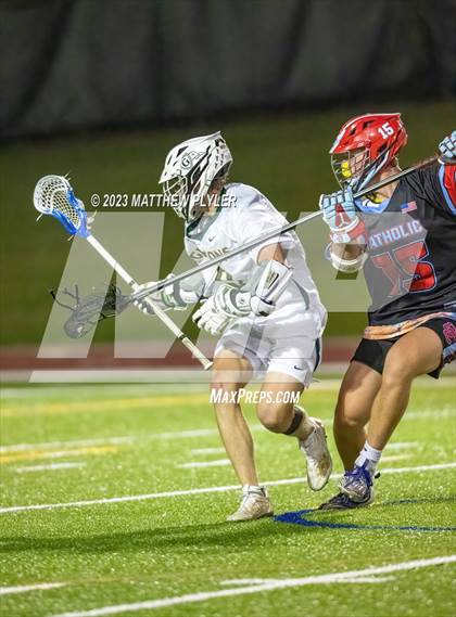 Thumbnail 3 in Cardinal Gibbons vs. Charlotte Catholic (NCHSAA 4A Final) photogallery.
