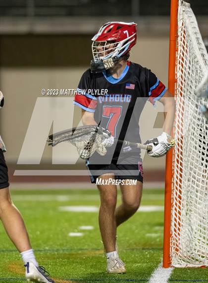 Thumbnail 1 in Cardinal Gibbons vs. Charlotte Catholic (NCHSAA 4A Final) photogallery.
