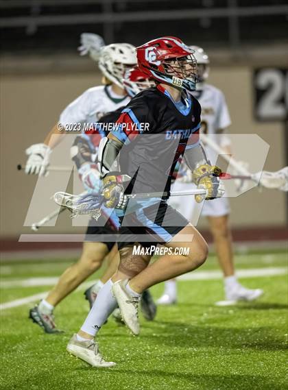Thumbnail 2 in Cardinal Gibbons vs. Charlotte Catholic (NCHSAA 4A Final) photogallery.