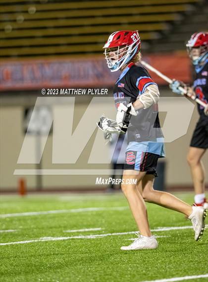 Thumbnail 2 in Cardinal Gibbons vs. Charlotte Catholic (NCHSAA 4A Final) photogallery.