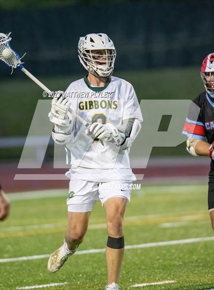Thumbnail 3 in Cardinal Gibbons vs. Charlotte Catholic (NCHSAA 4A Final) photogallery.