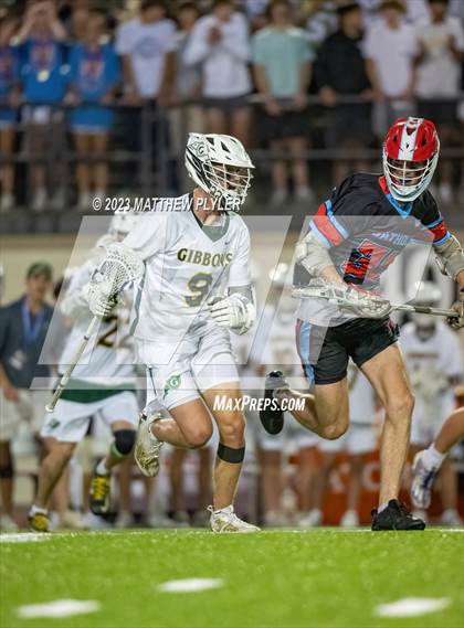 Thumbnail 3 in Cardinal Gibbons vs. Charlotte Catholic (NCHSAA 4A Final) photogallery.