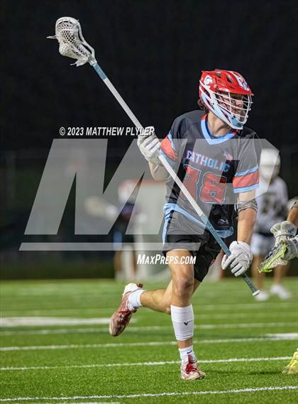 Thumbnail 2 in Cardinal Gibbons vs. Charlotte Catholic (NCHSAA 4A Final) photogallery.
