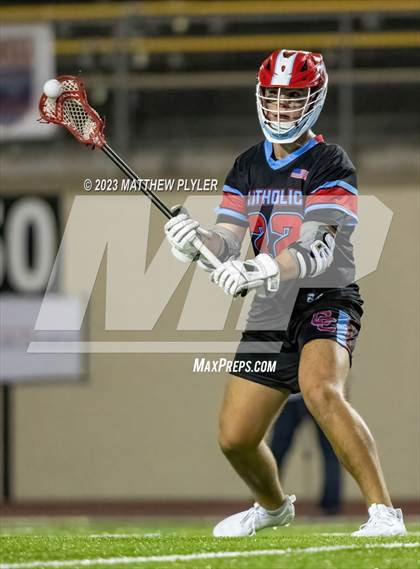 Thumbnail 3 in Cardinal Gibbons vs. Charlotte Catholic (NCHSAA 4A Final) photogallery.