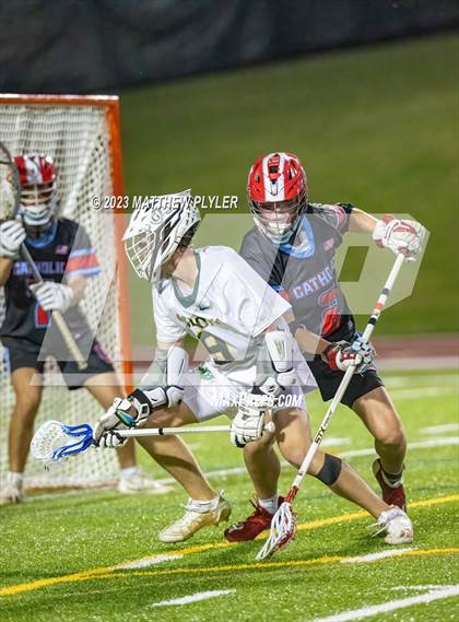 Thumbnail 2 in Cardinal Gibbons vs. Charlotte Catholic (NCHSAA 4A Final) photogallery.
