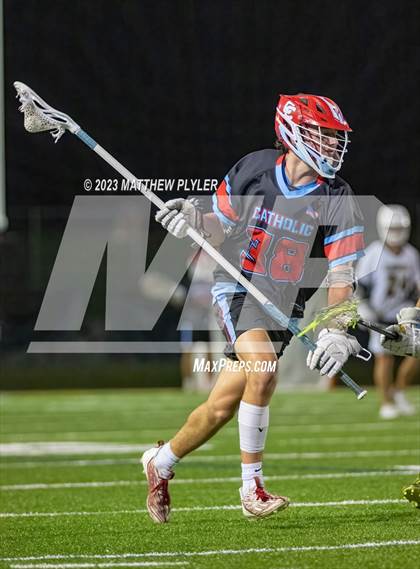 Thumbnail 1 in Cardinal Gibbons vs. Charlotte Catholic (NCHSAA 4A Final) photogallery.