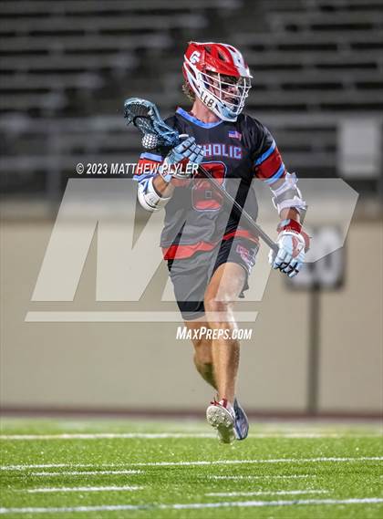 Thumbnail 3 in Cardinal Gibbons vs. Charlotte Catholic (NCHSAA 4A Final) photogallery.