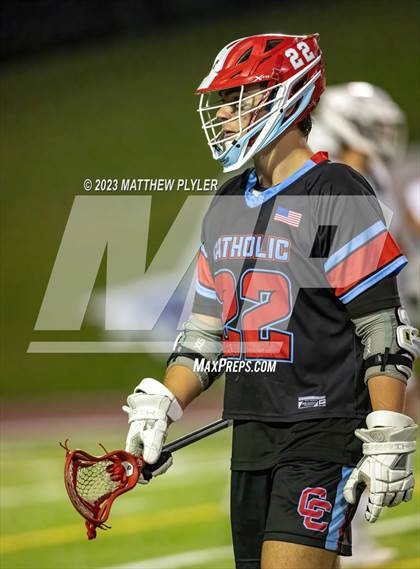 Thumbnail 1 in Cardinal Gibbons vs. Charlotte Catholic (NCHSAA 4A Final) photogallery.
