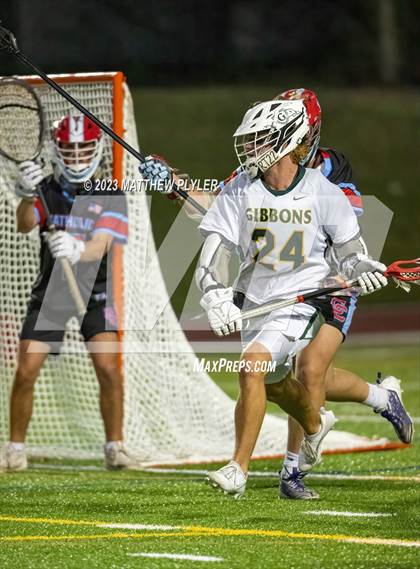 Thumbnail 2 in Cardinal Gibbons vs. Charlotte Catholic (NCHSAA 4A Final) photogallery.