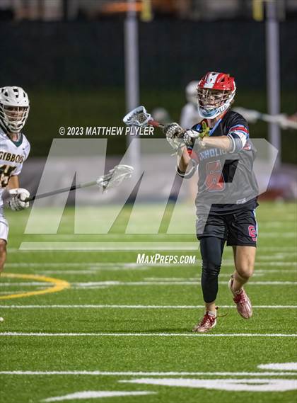 Thumbnail 2 in Cardinal Gibbons vs. Charlotte Catholic (NCHSAA 4A Final) photogallery.