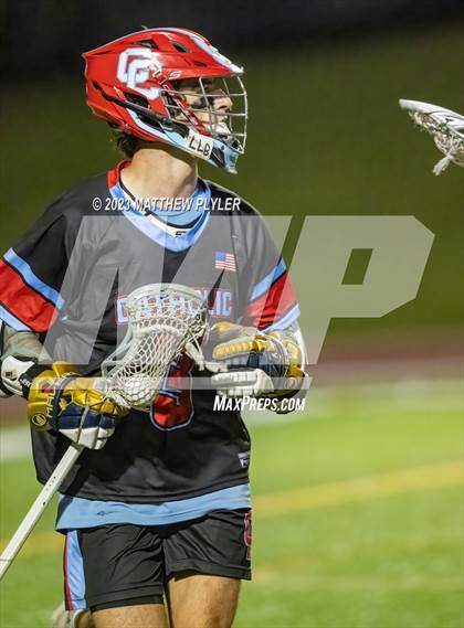 Thumbnail 1 in Cardinal Gibbons vs. Charlotte Catholic (NCHSAA 4A Final) photogallery.