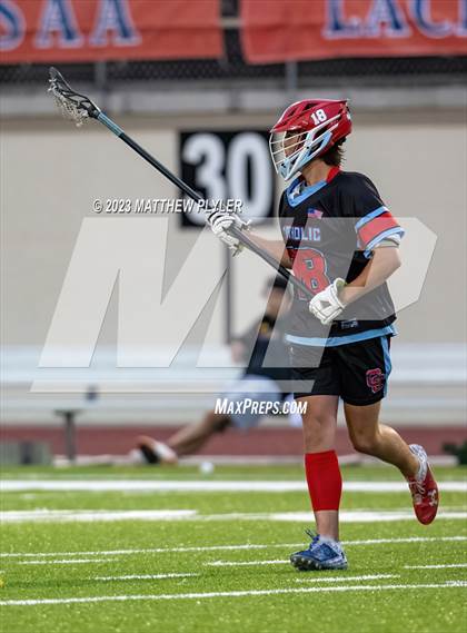 Thumbnail 1 in Cardinal Gibbons vs. Charlotte Catholic (NCHSAA 4A Final) photogallery.