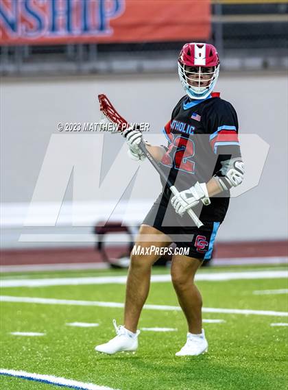 Thumbnail 1 in Cardinal Gibbons vs. Charlotte Catholic (NCHSAA 4A Final) photogallery.