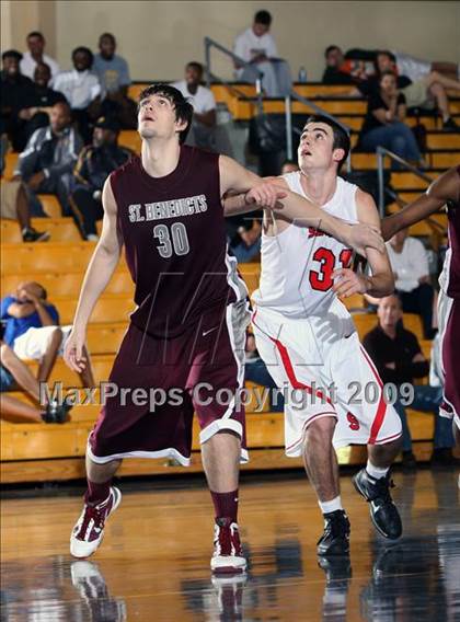 Thumbnail 1 in Sagemont vs Saint Benedicts (City of Palms Classic) photogallery.