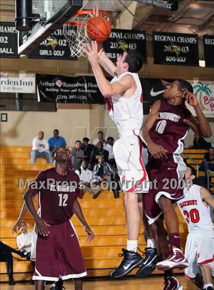 Thumbnail 1 in Sagemont vs Saint Benedicts (City of Palms Classic) photogallery.