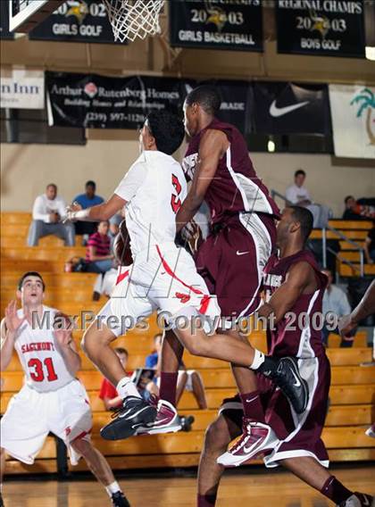Thumbnail 3 in Sagemont vs Saint Benedicts (City of Palms Classic) photogallery.