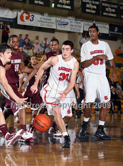 Thumbnail 1 in Sagemont vs Saint Benedicts (City of Palms Classic) photogallery.