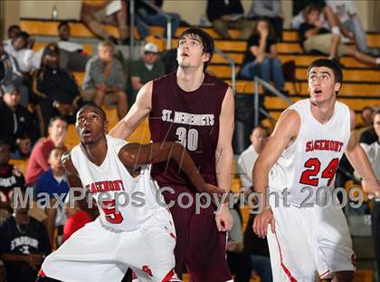 Thumbnail 2 in Sagemont vs Saint Benedicts (City of Palms Classic) photogallery.