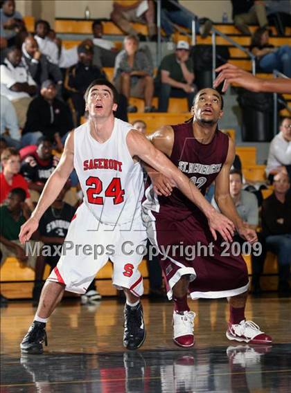 Thumbnail 3 in Sagemont vs Saint Benedicts (City of Palms Classic) photogallery.